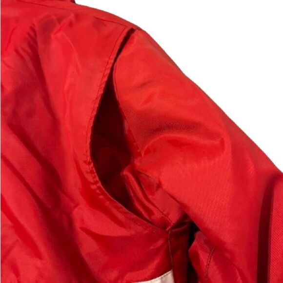 Vintage Choko Ladies Size Medium Black And Red Coat - Picture 5 of 8